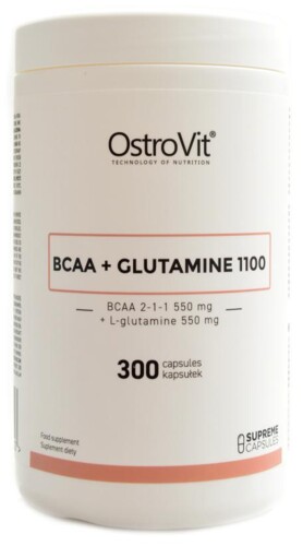 BCAA + Glutamine capsules 5500 mg 300 kapslí