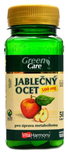 Jablečný ocet 500 mg 50 tablet