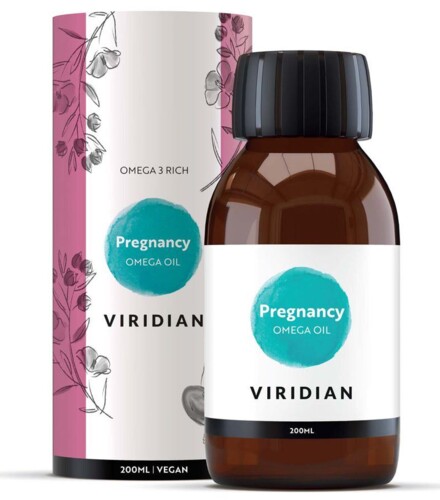 Pregnancy Omega Oil 200ml (Směs olejů pro těhotné poskytující omega 3, 6 a 9)