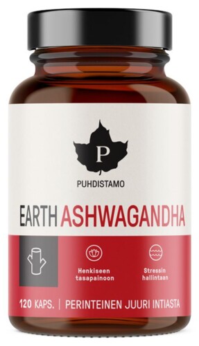 Earth Ashwagandha BIO 120 kapslí