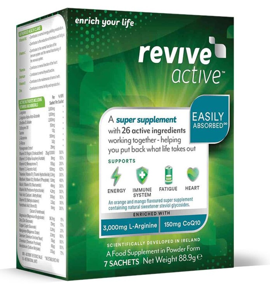 Revive Active 7 sáčků (Energie, imunita, únava, srdce)