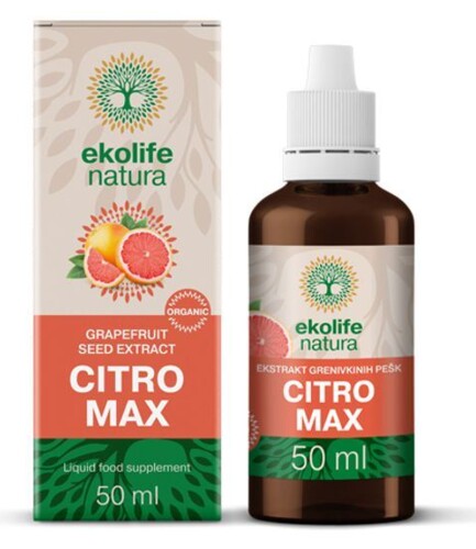 Citro Max Organic 50 ml (Bio extrakt ze semínek grepfruitu)
