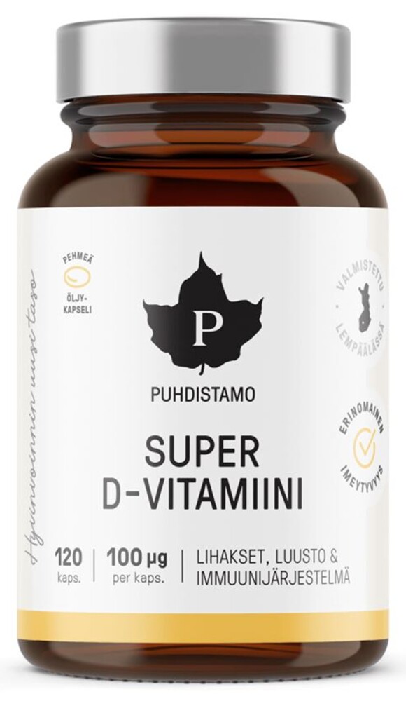 Super Vitamin D 4000IU 120 kapslí