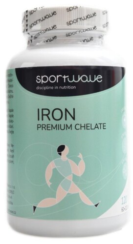 Iron premium chelate 120 kapslí