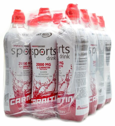 Sports drink Carnitin 2000mg RTD 12 x 500 ml