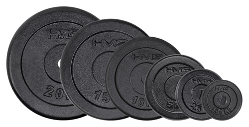 Čierny liatinový kotúč 15 kg