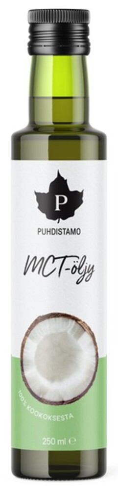 MCT Oil 250 ml (Olej s triglyceridy se středně dlouhým řetězcem)