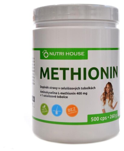 Methionin 500 kapslí