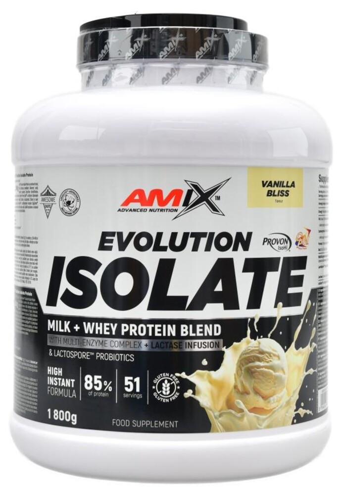 Evolution isolate milk + whey protein blend 1800 g