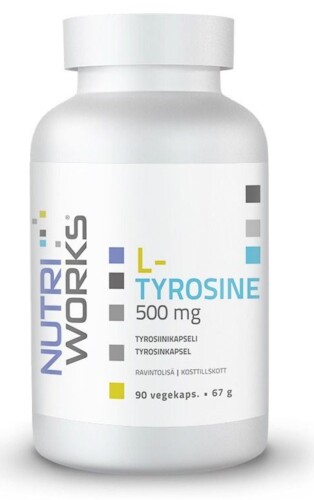 L-Tyrosine 500 mg 90 kapslí