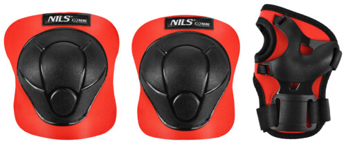 Souprava chráničů NILS Extreme H210 červená