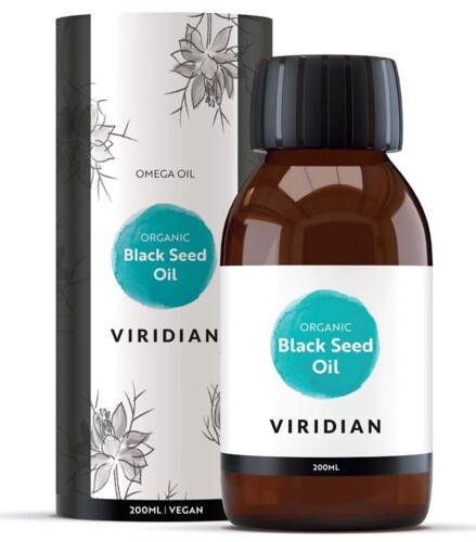 Black Seed Oil 200ml Organic (Bio olej z egyptského černého kmínu)