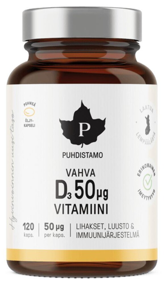 Super Vitamin D 2000IU 120 kapslí