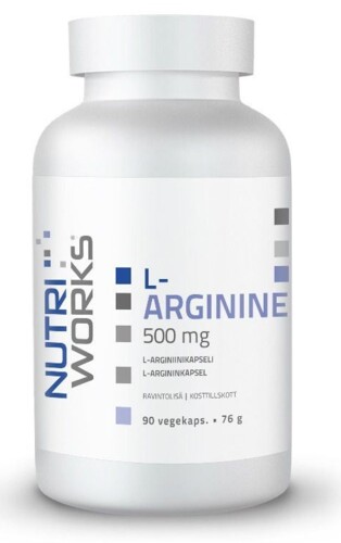 L-Arginine 500mg 90 kapslí