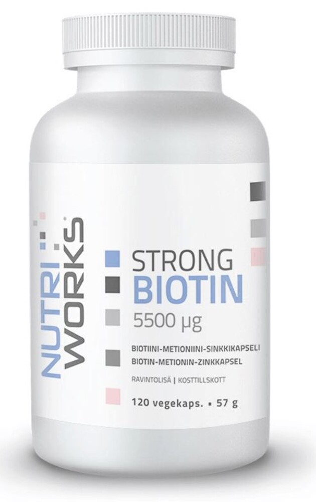 Strong Biotin 5500 µg 120 kapslí