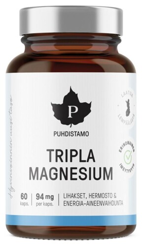 Triple Magnesium 60 kapslí (Hořčík)