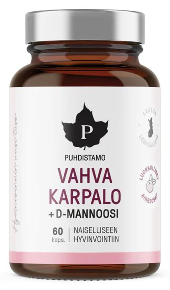 Strong Cranberry + D-mannose 60 kapslí (Extrakt z brusinek s D-manózou))
