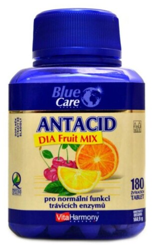XXL Antacid žvýkací 180 tbl fruit mix