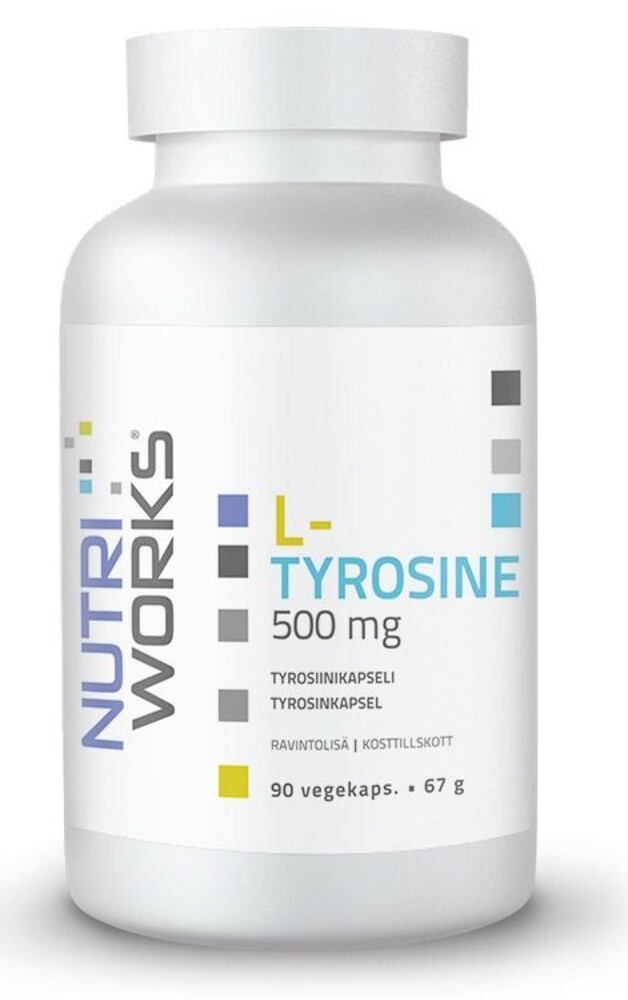 L-Tyrosine 500 mg 90 kapslí