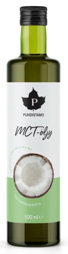 MCT Oil 500 ml (Olej s triglyceridy se středně dlouhým řetězcem)
