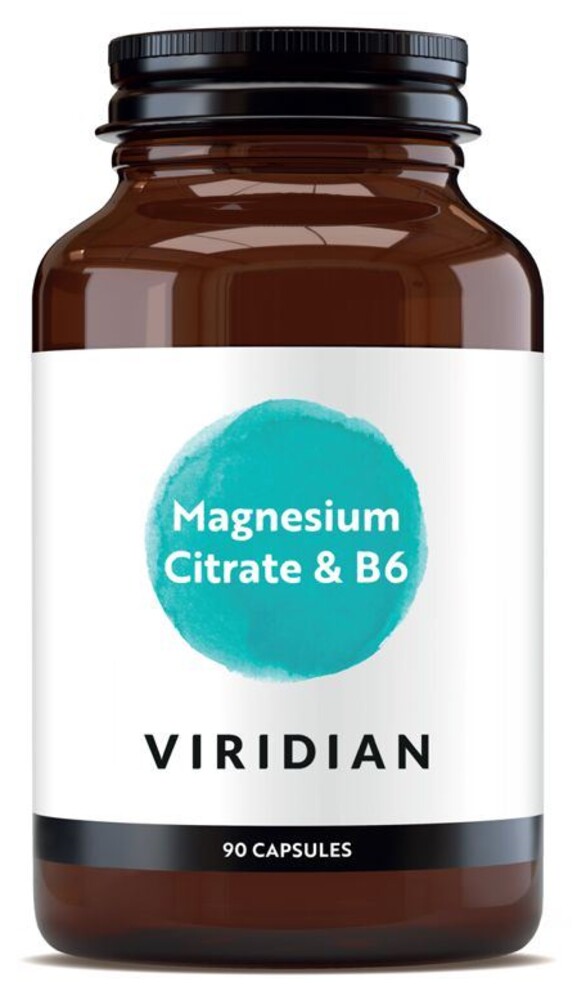 Magnesium Citrate with Vitamin B6 90 kapslí (Hořčík s vitamínem B6)