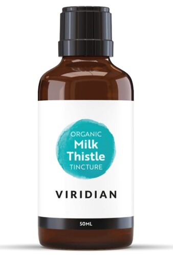 Milk Thistle Tincture 50ml Organic (Ostropestřec mariánský tinktura Bio)