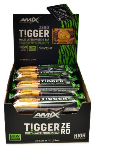 Tigger Zero Multi Layer Protein Bar 20 x 60g