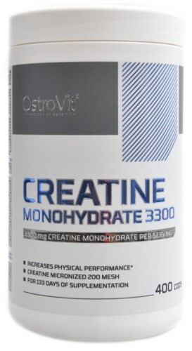 Creatine monohydrate 3300 400 kapslí