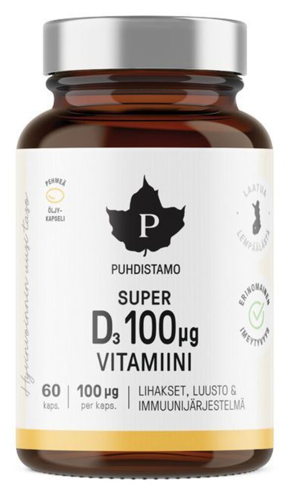 Super Vitamin D 4000IU 60 kapslí