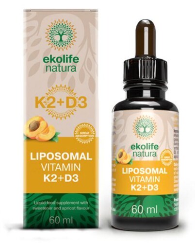 Liposomal Vitamin K2 + D3 60ml (Lipozomální vitamín K2 + D3)