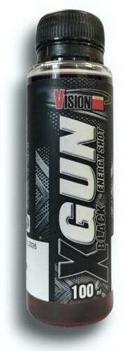 X-Black GUN - Energy shot - 100 ml
