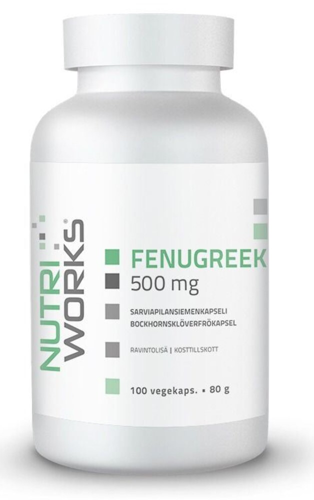Fenugreek 500 mg 100 kapslí