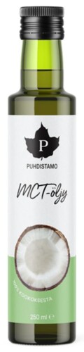 MCT Oil 250 ml (Olej s triglyceridy se středně dlouhým řetězcem)