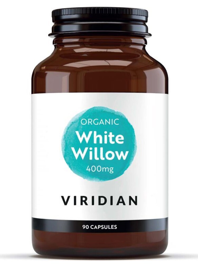 White Willow Bark 400mg 90 kapslí Organic