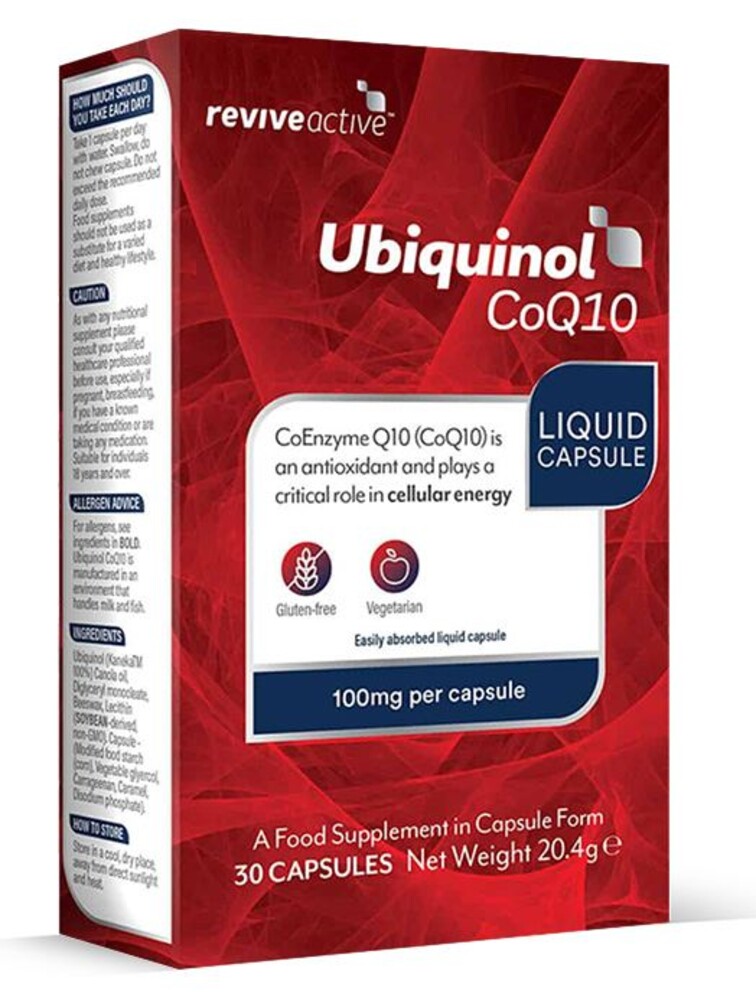 Ubiquinol CoQ10 30 kapslí (100mg)