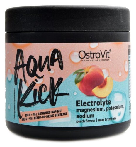 Aqua Kick Electrolyte 300 g broskev