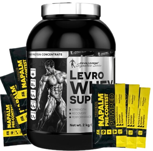 AKCE Levro Whey Supreme 2000 g + ZDARMA 6x vzorek