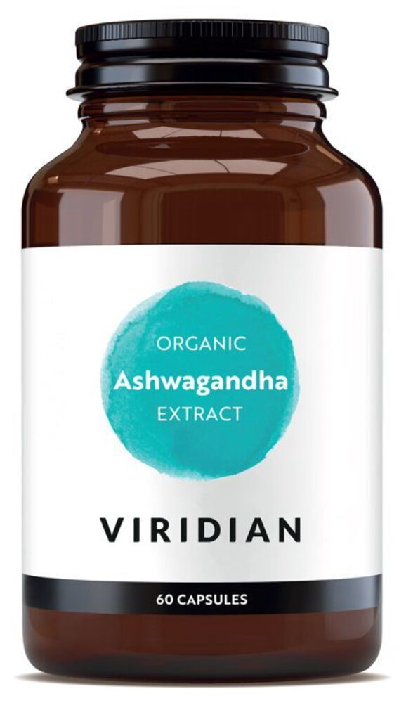 Ashwagandha Extract 60 kapslí Organic (Indický ženšen KSM-66)