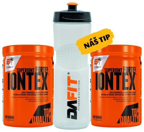 AKCE 1+1 Iontex Forte 600 g + ZDARMA Bidon Dafit 650 ml