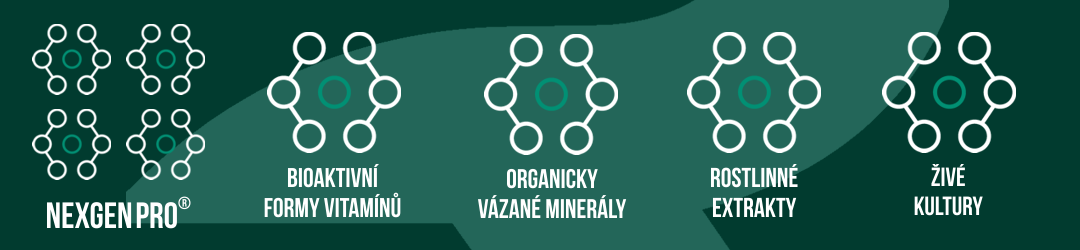 Prémiový multivitamín s obsahem bioaktivních forem vitamínů, organicky vázaných minerálů a živých probiotických kultur.