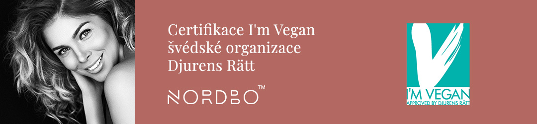 Certifikát I´m Vegan garantuje, že produkt je 100% rostlinného původu.