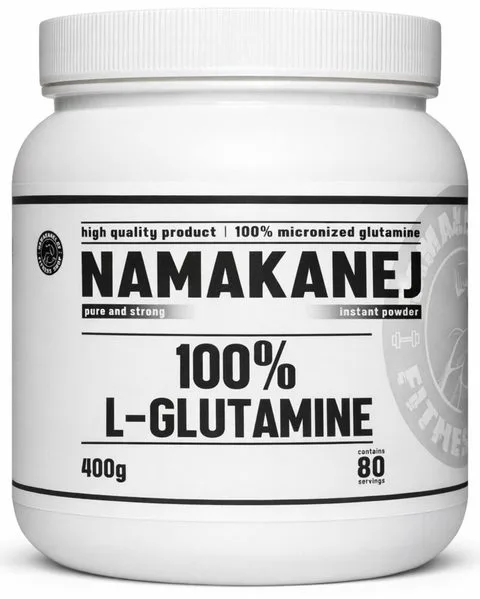 Namakanej 100% Glutamin 400 g, 100% mikronizovaný L-glutamin